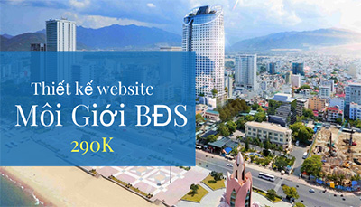 Thiết kế website môi giới bất động sản